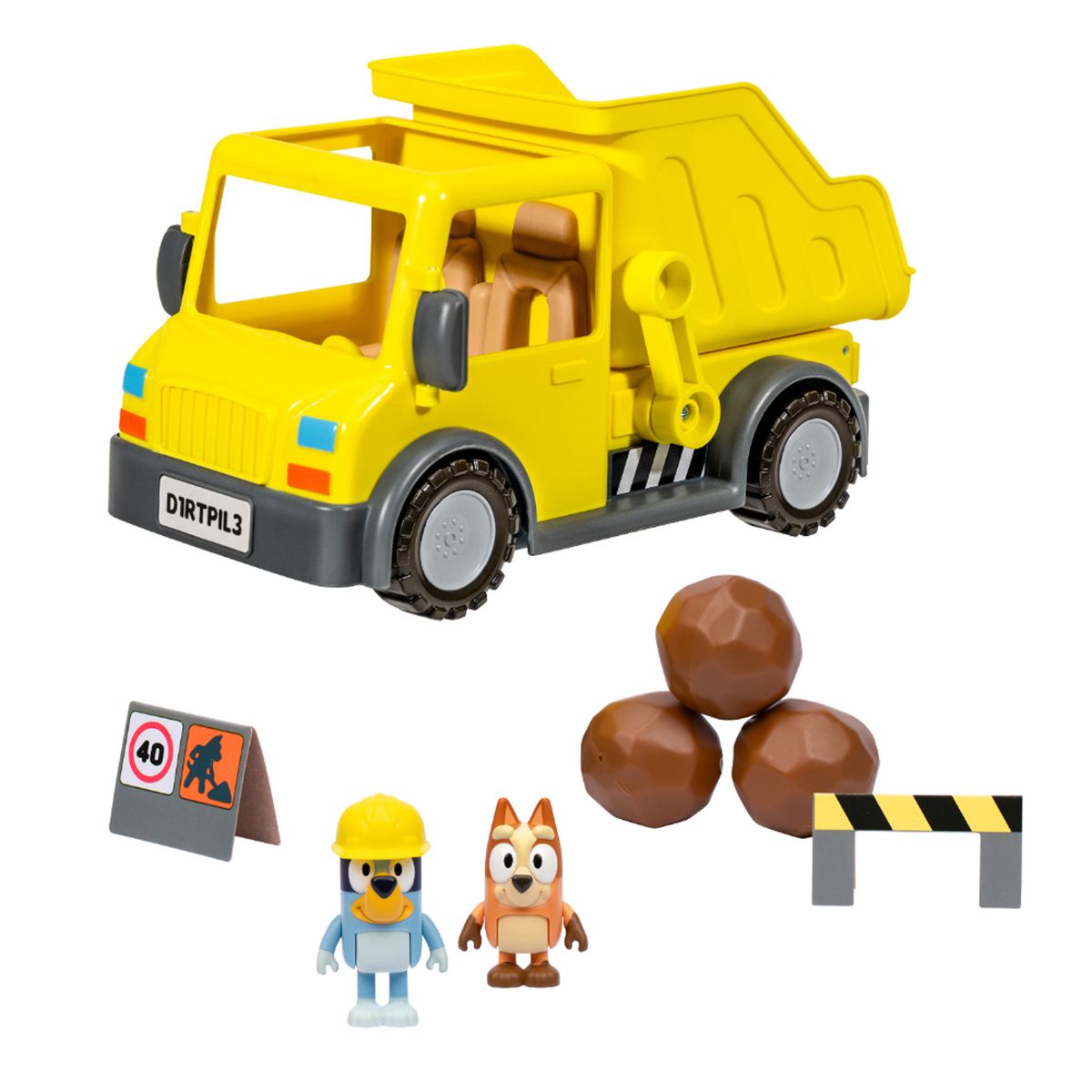 BLUEY - Juguete Bluey: Carro de Basura 