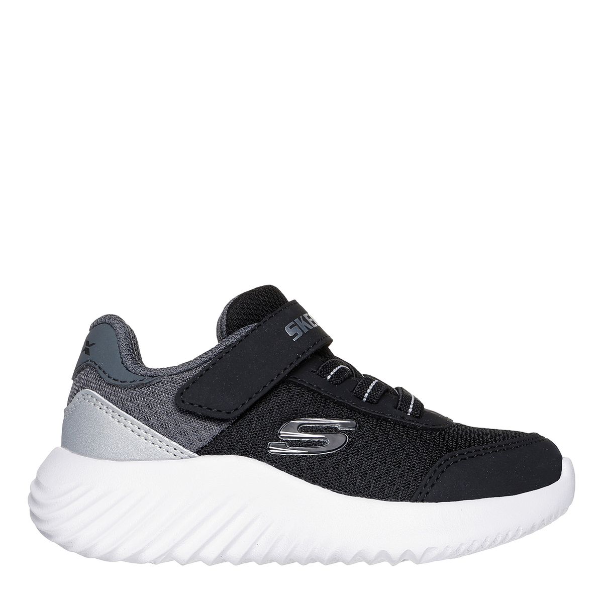SKECHERS - Tenis moda Skechers Bounder Trekzic Niño con Velcro Negros