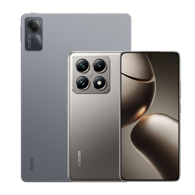 XIAOMI - Celular Xiaomi 14T Pro 5G 512GB | Redmi Pad SE | 12GB | Cámara Posterior 50 Mpx + 50Mpx (2.5X) +12Mpx | Cámara Frontal 32MP | Pantalla 6,67" Pulgadas | MediaTek Dimensity 9300+