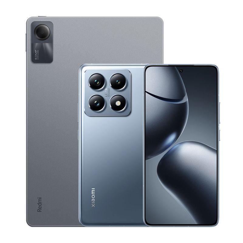 XIAOMI - Celular Xiaomi 14T Pro 5G 512GB | Redmi Pad SE | 12GB | Cámara Posterior 50 Mpx + 50Mpx (2.5X) +12Mpx | Cámara Frontal 32MP | Pantalla 6,67" Pulgadas | MediaTek Dimensity 9300+