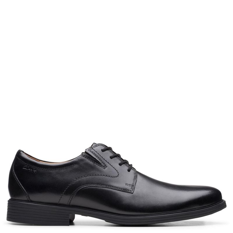 CLARKS - Zapatos formales Clarks para Hombre Whiddon Plain Negros