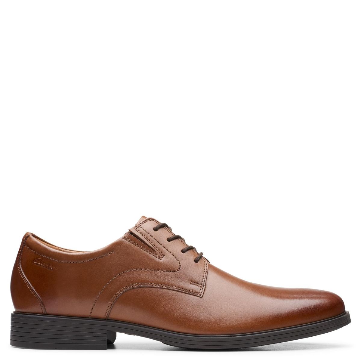 CLARKS - Zapatos formales Clarks para Hombre Whiddon Plain Cafés