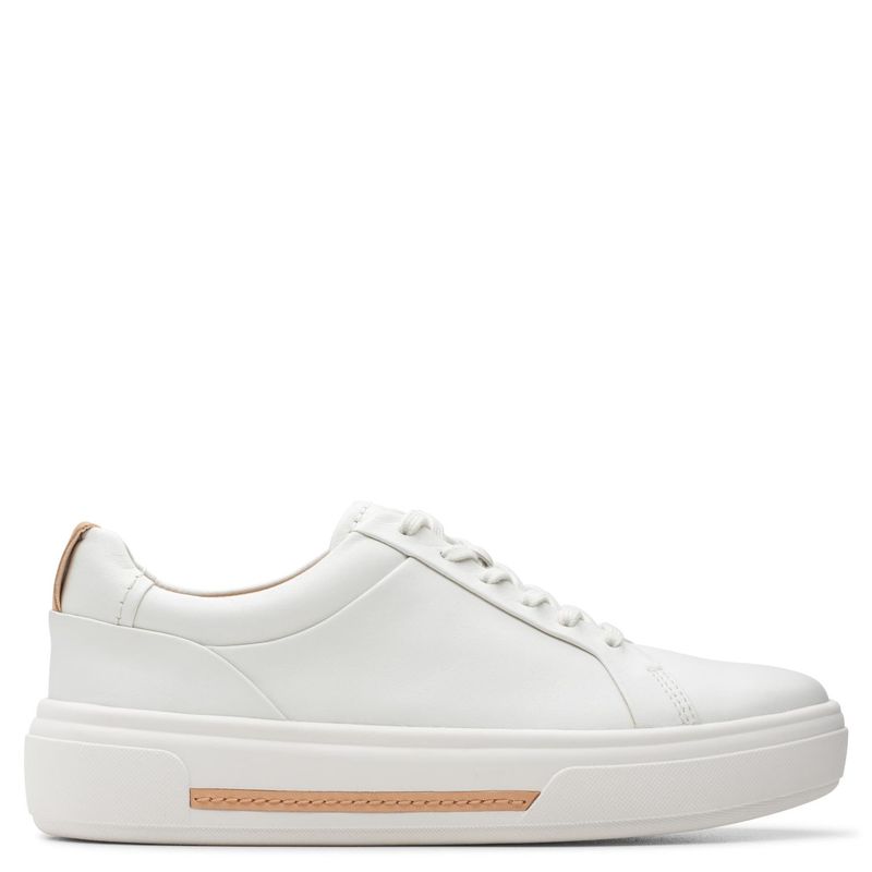 CLARKS - Tenis Clarks Moda Hollyhock Walk Mujer Blancos