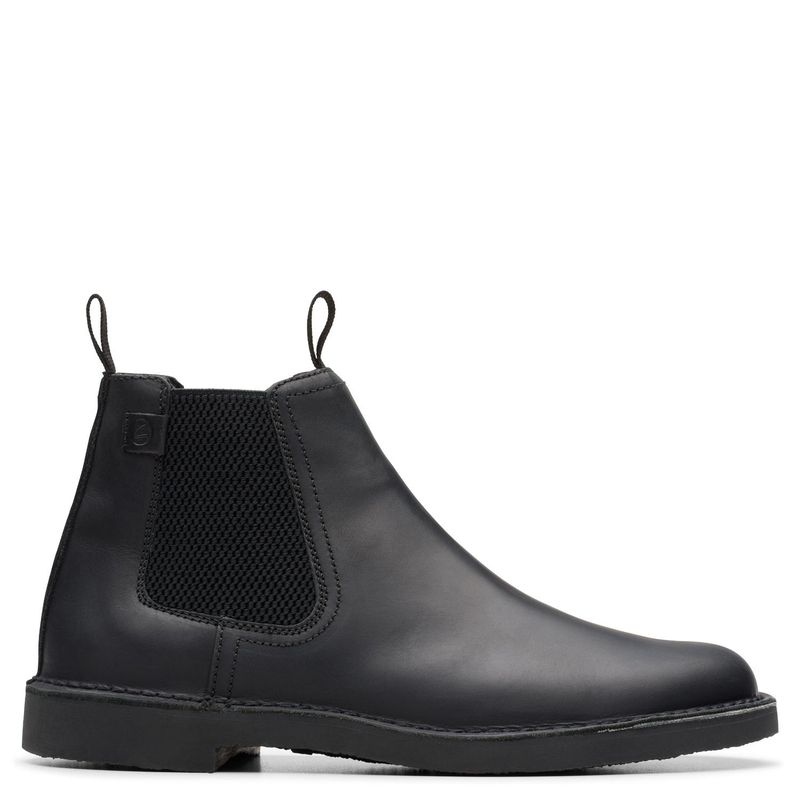 CLARKS - Botas Clarks para Hombre Shepton Easy Negras