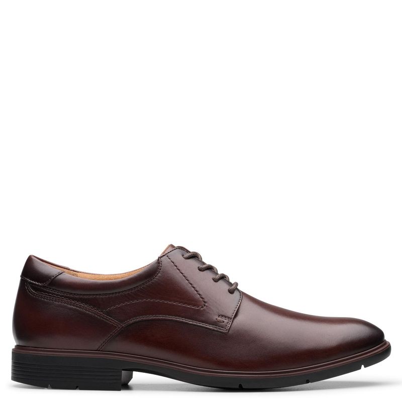 CLARKS - Zapatos formales Clarks para Hombre Eldredge Plain Cafés