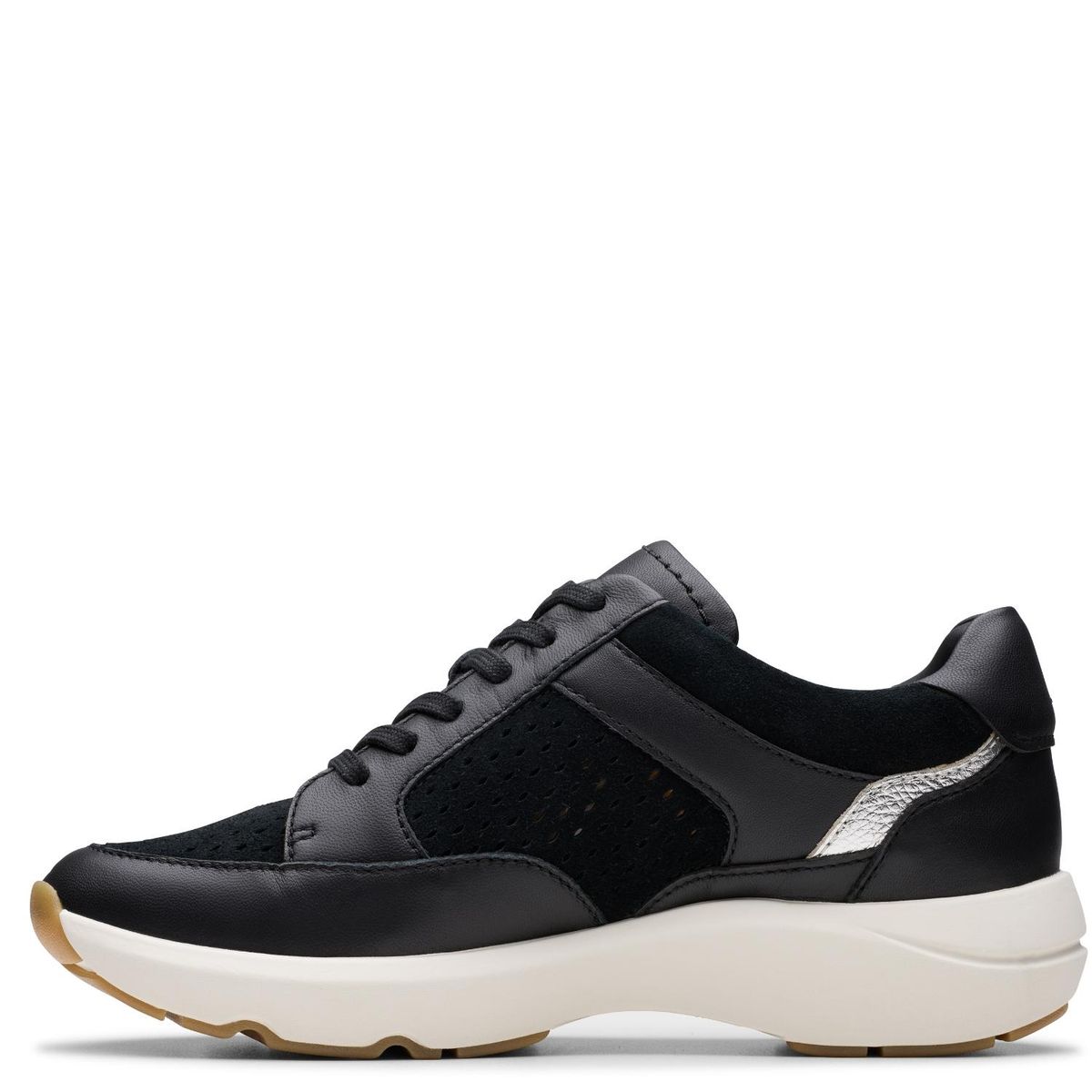 CLARKS - Tenis Clarks Moda Tivoli Walk Mujer Negros