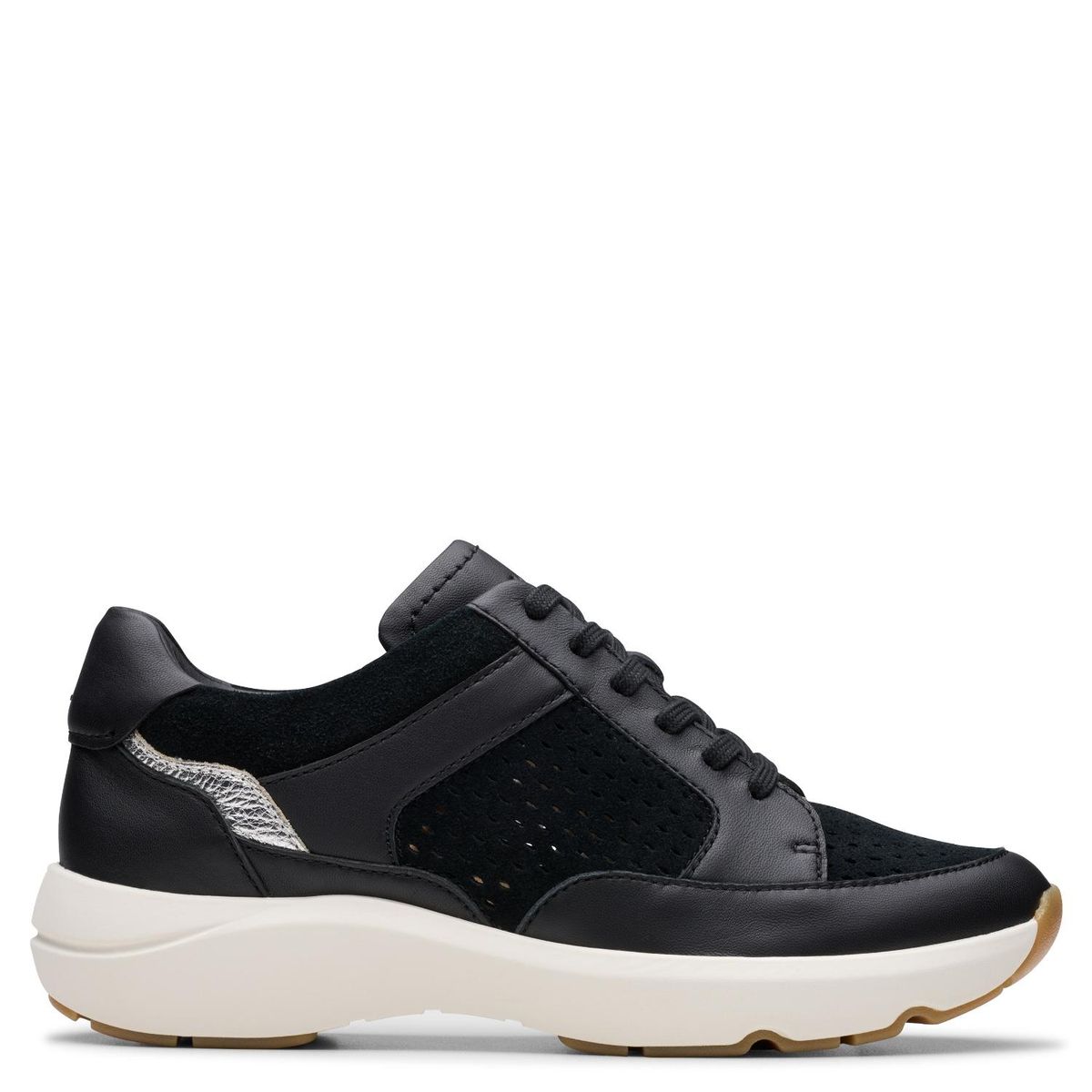 CLARKS - Tenis Clarks Moda Tivoli Walk Mujer Negros