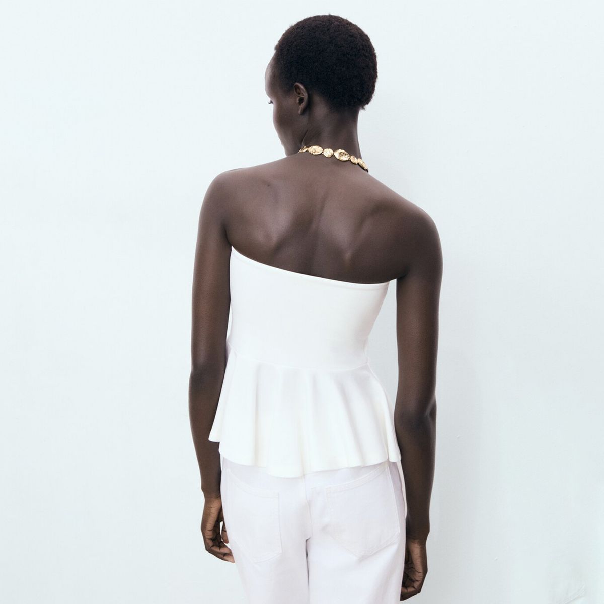 MANGO - Top Mujer Sin mangas Mango