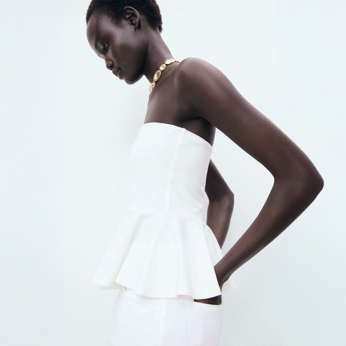 MANGO - Top Mujer Sin mangas Mango