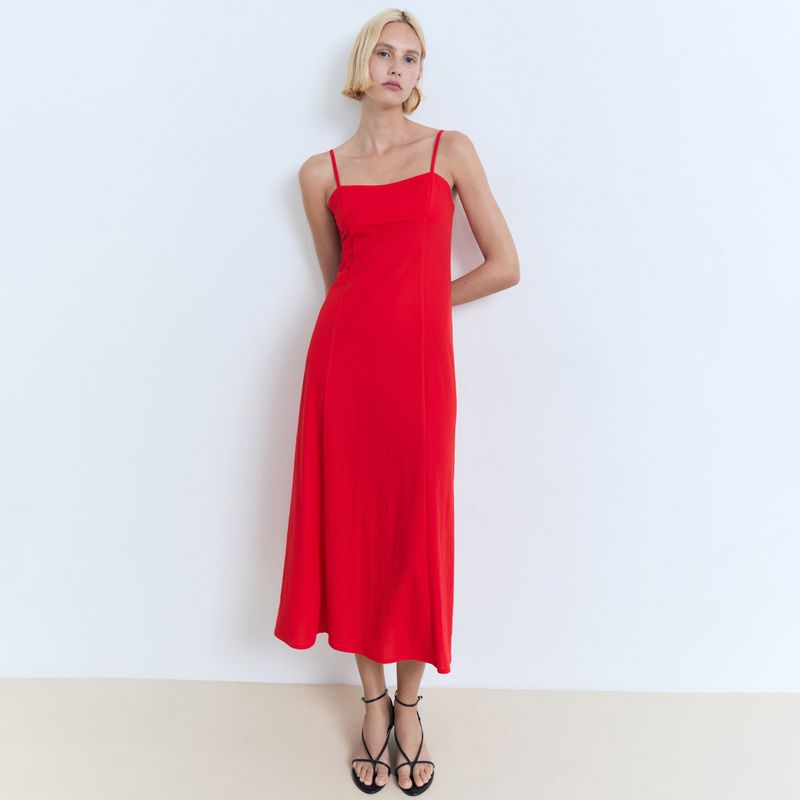 MANGO - Vestido Mujer Medio MANGO