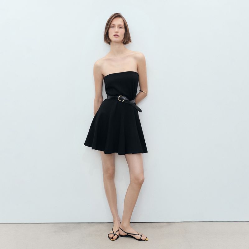 MANGO - Vestido Mujer Corto Mango 
