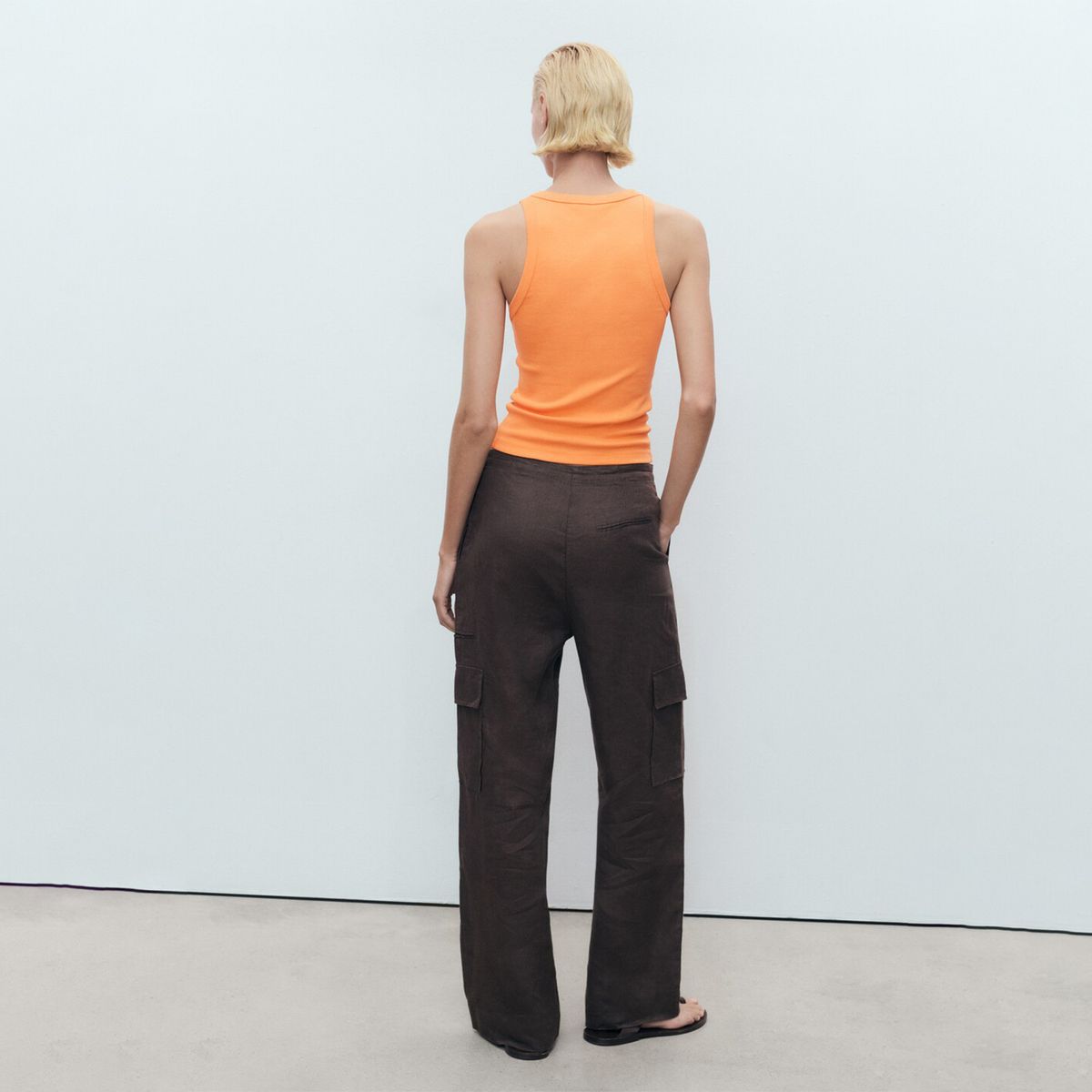 MANGO - Top esqueleto Mujer Sin mangas MANGO 