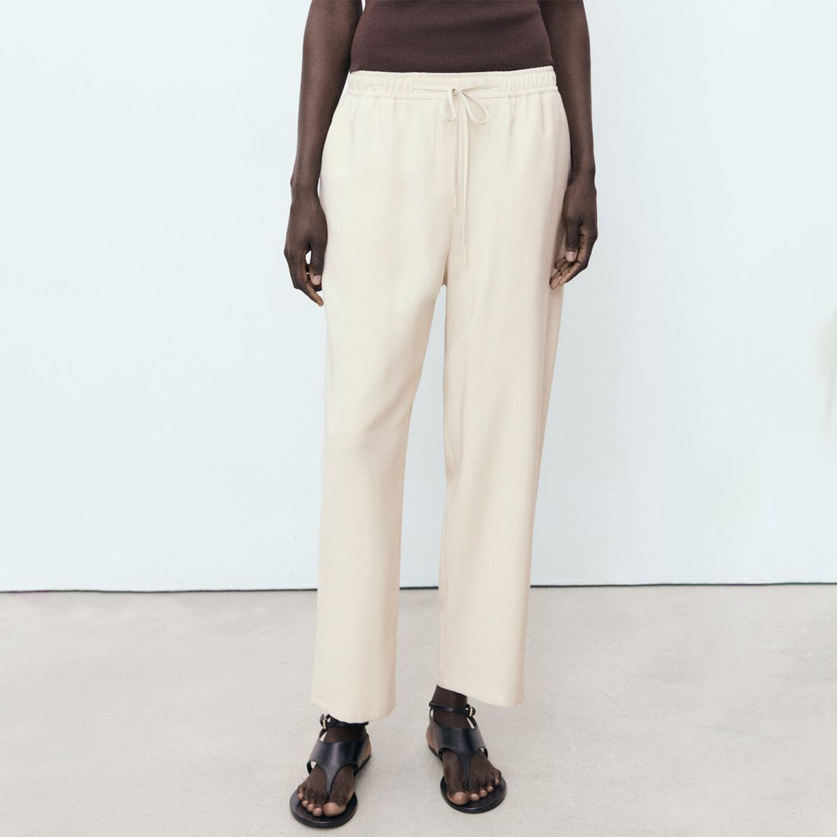 MANGO - Pantalón Culotte Mujer Tiro alto MANGO