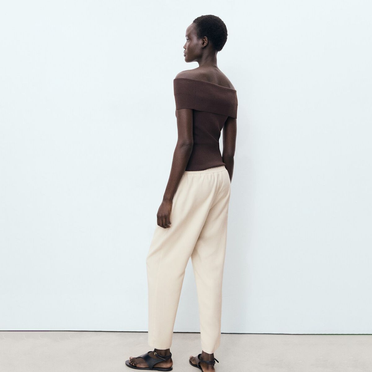 MANGO - Pantalón Culotte Mujer Tiro alto MANGO