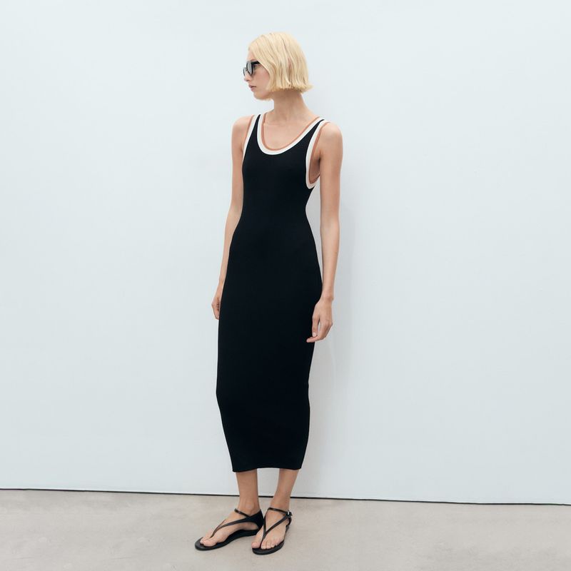 MANGO - Vestido Mujer Medio MANGO