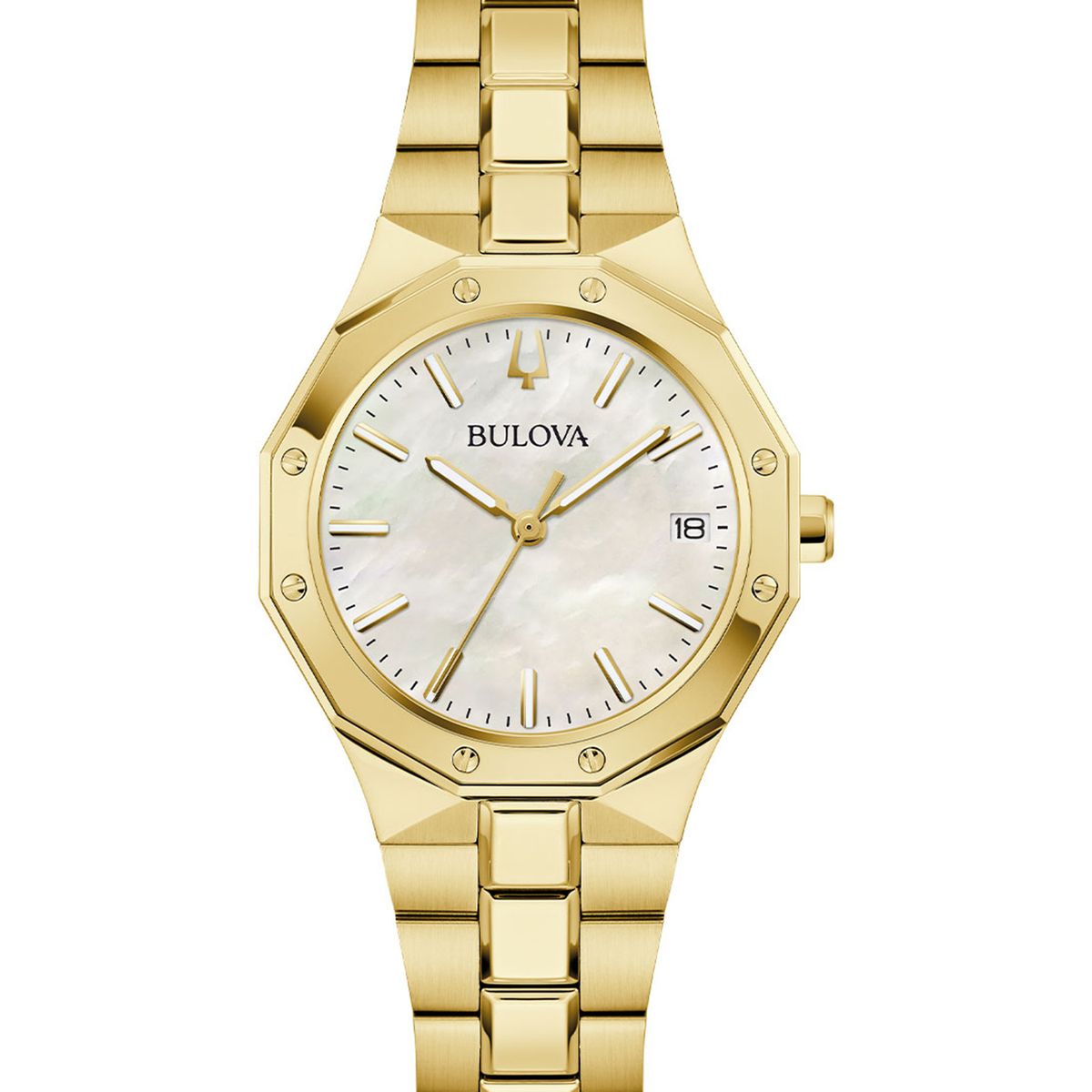 BULOVA - Reloj Bulova Mujer Prestige. Relojes Acero Inoxidable Dorado 97M119