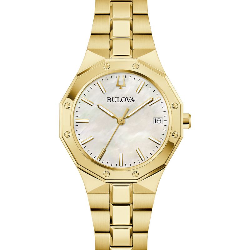 BULOVA - Reloj Bulova Mujer Prestige. Relojes Acero Inoxidable Dorado 97M119