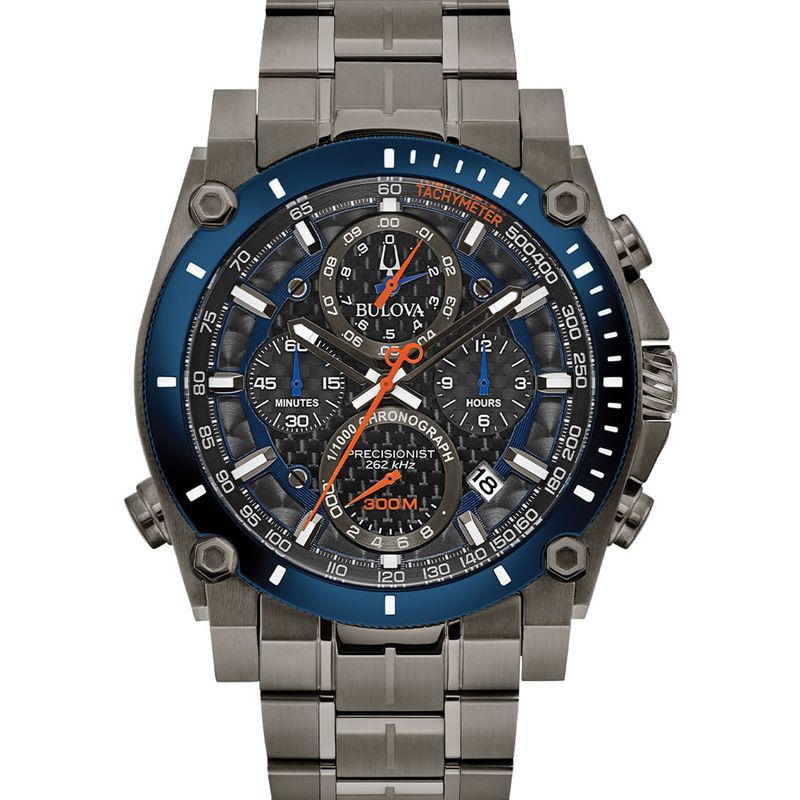 BULOVA - Reloj Bulova Hombre Icon. Relojes Acero Inoxidable Negro 98B343