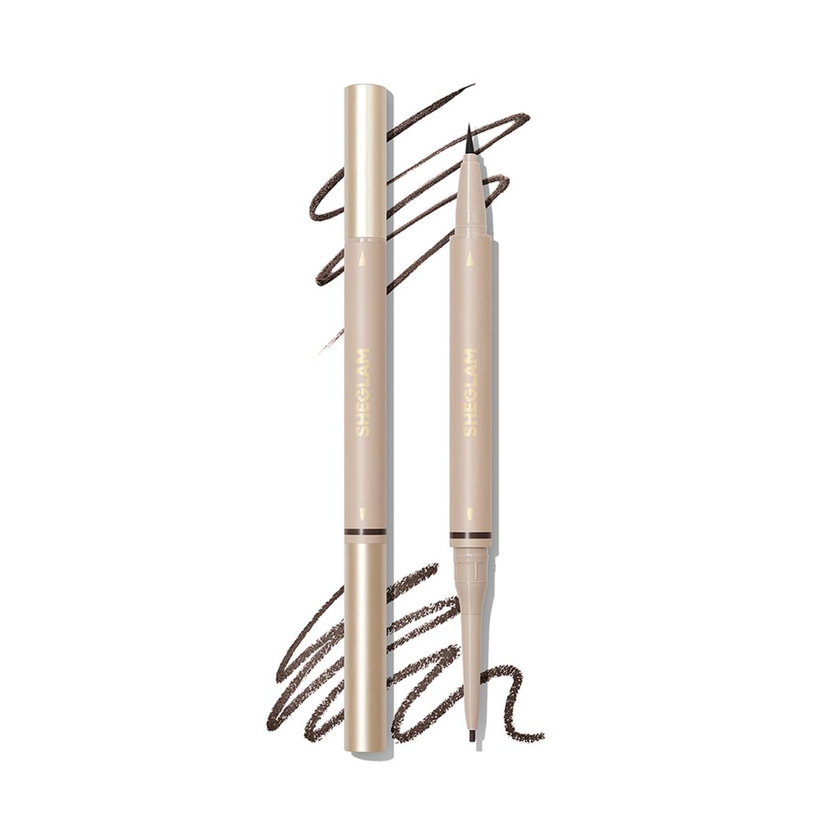 SHEGLAM - Delineador de cejas Insta-fill Brow Pencil Dark Brown 0,05 gr Sheglam 0.05 gr 