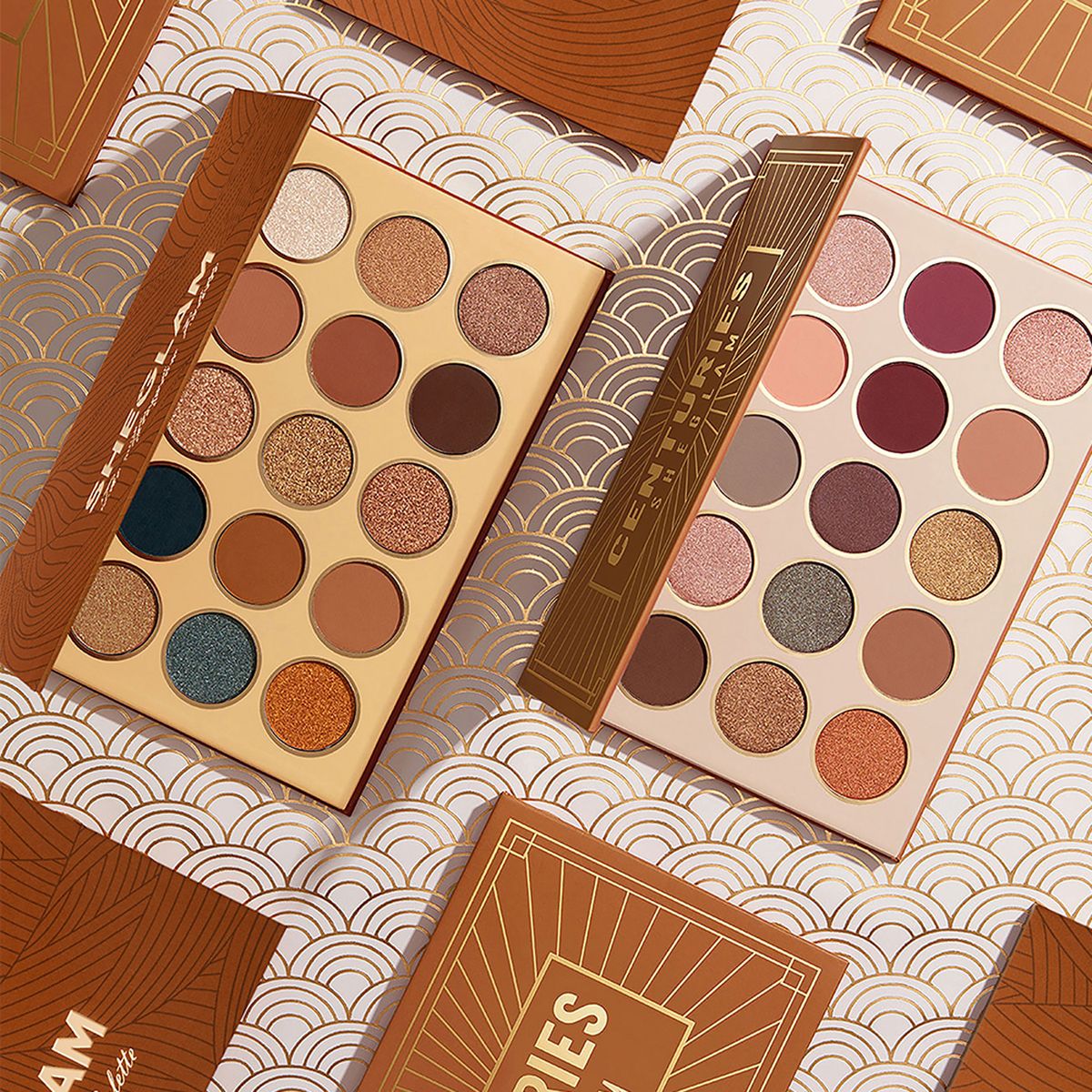 SHEGLAM - Sombra de ojos Afterglow Palette 15-Color Matte Gilding Shimmer Sheglam Eyeshadow Palette 18 gr 