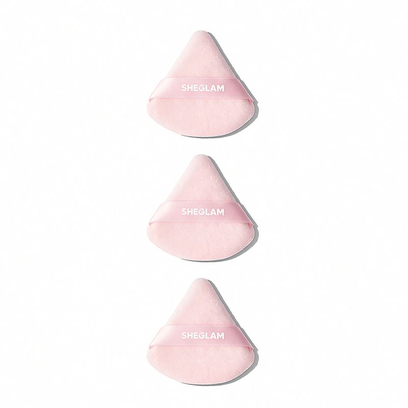 SHEGLAM - Brocha de maquillaje INSTA-READY POWDER PUFF 1 PCS TRIANGLE Sheglam 
