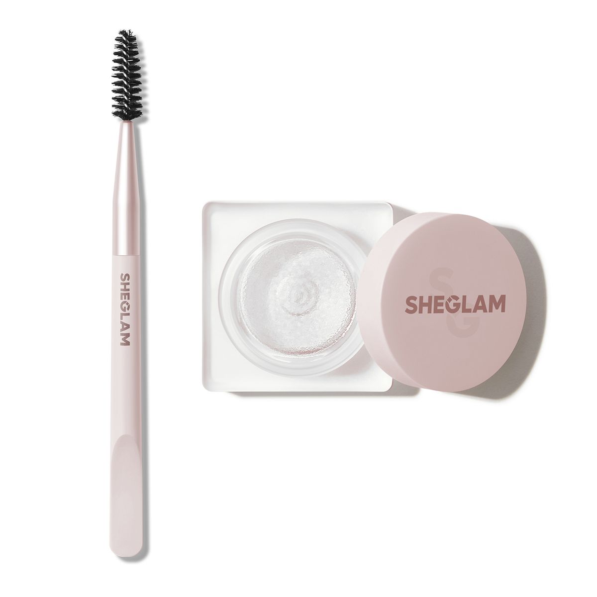 SHEGLAM - Set Fijador para cejas Me Up Brow Hold-Crystal Clear  Waterproof Sheglam Eyebrow Gel 5 gr 