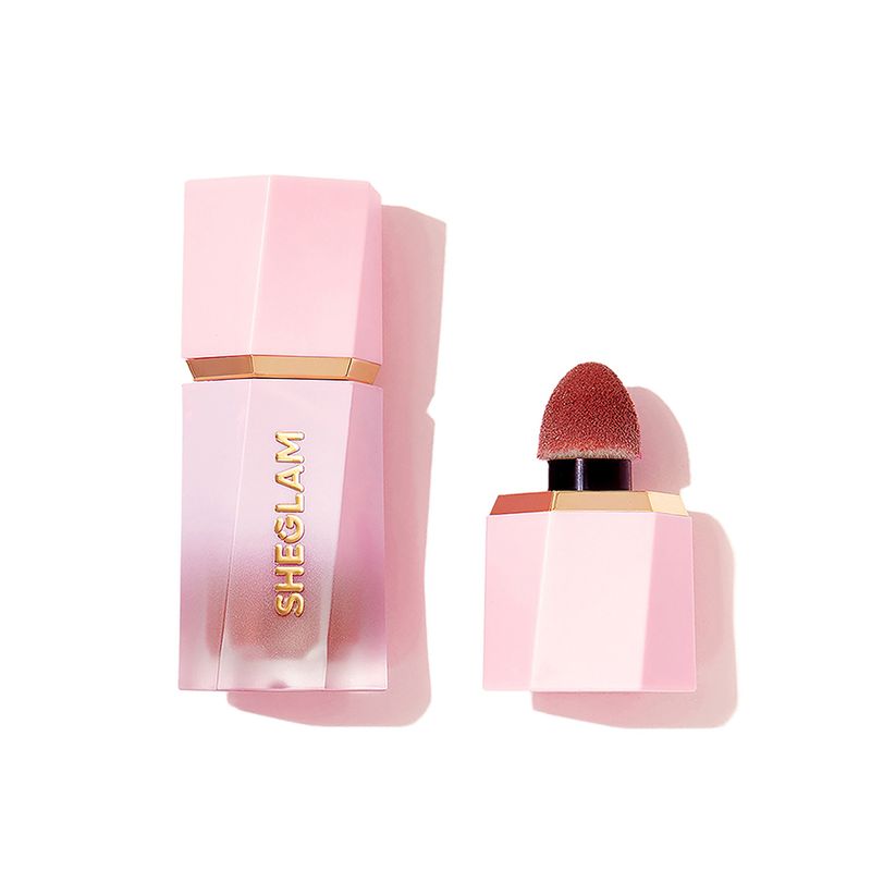  - Rubor en Crema Color Bloom Liquid Blush Sheglam Matte Finish-Rose Ritual 5,2 ml 
