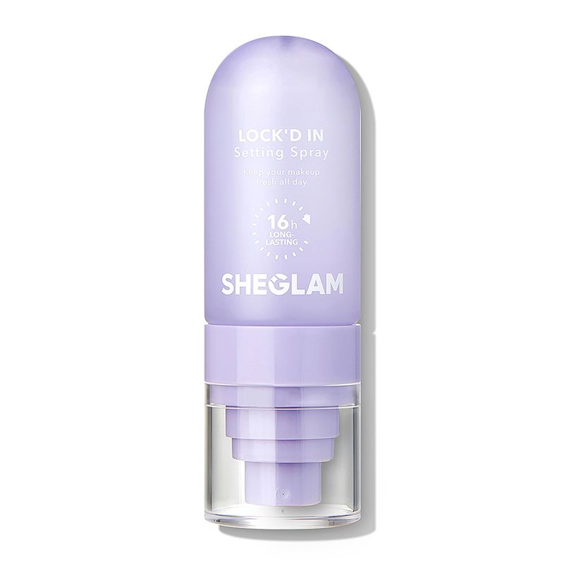 SHEGLAM - Fijador de maquillaje en Spray Lock'd in Setting Mattifying Effect Quick-Drying Long Lasting SHEGLAM 10 a 30 ml