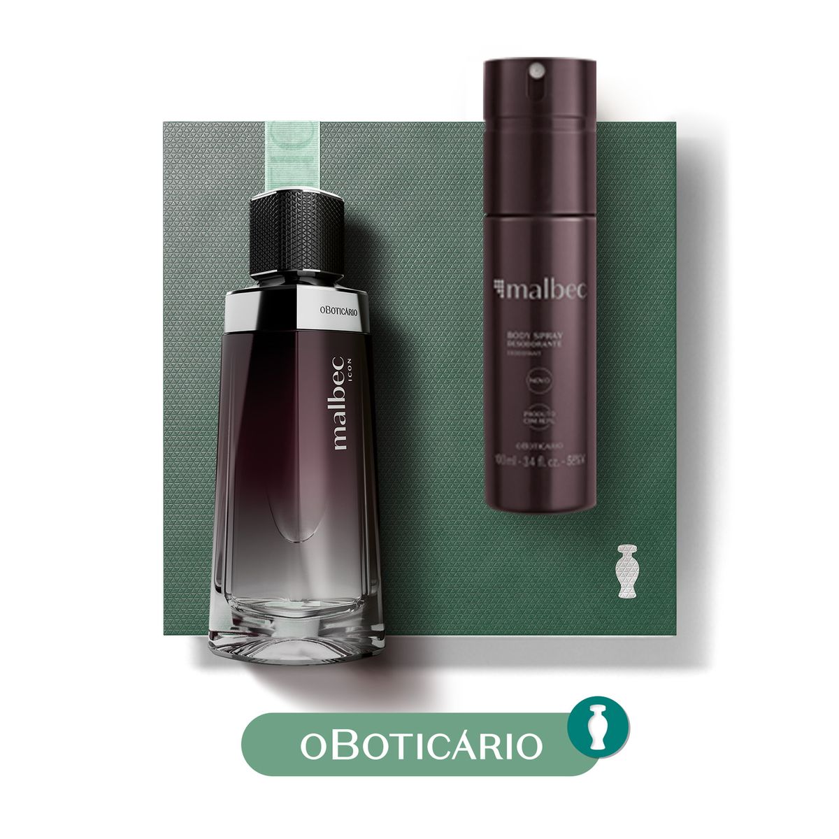 MALBEC - Set de Perfume Hombre Malbec O Boticario Incluye: 2 productos 