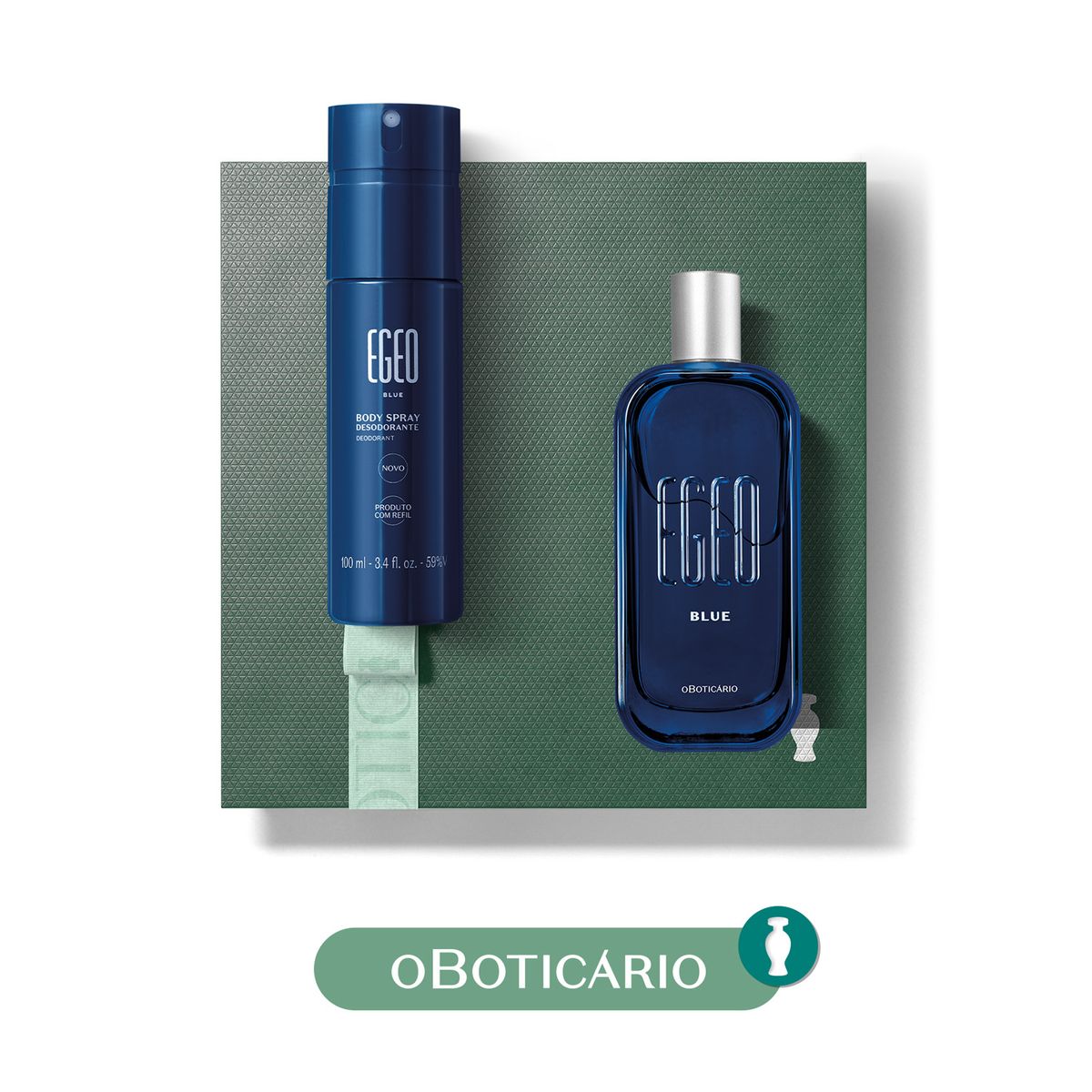 EGEO - Set de Perfume Hombre Egeo O Boticario Incluye: 2 productos 