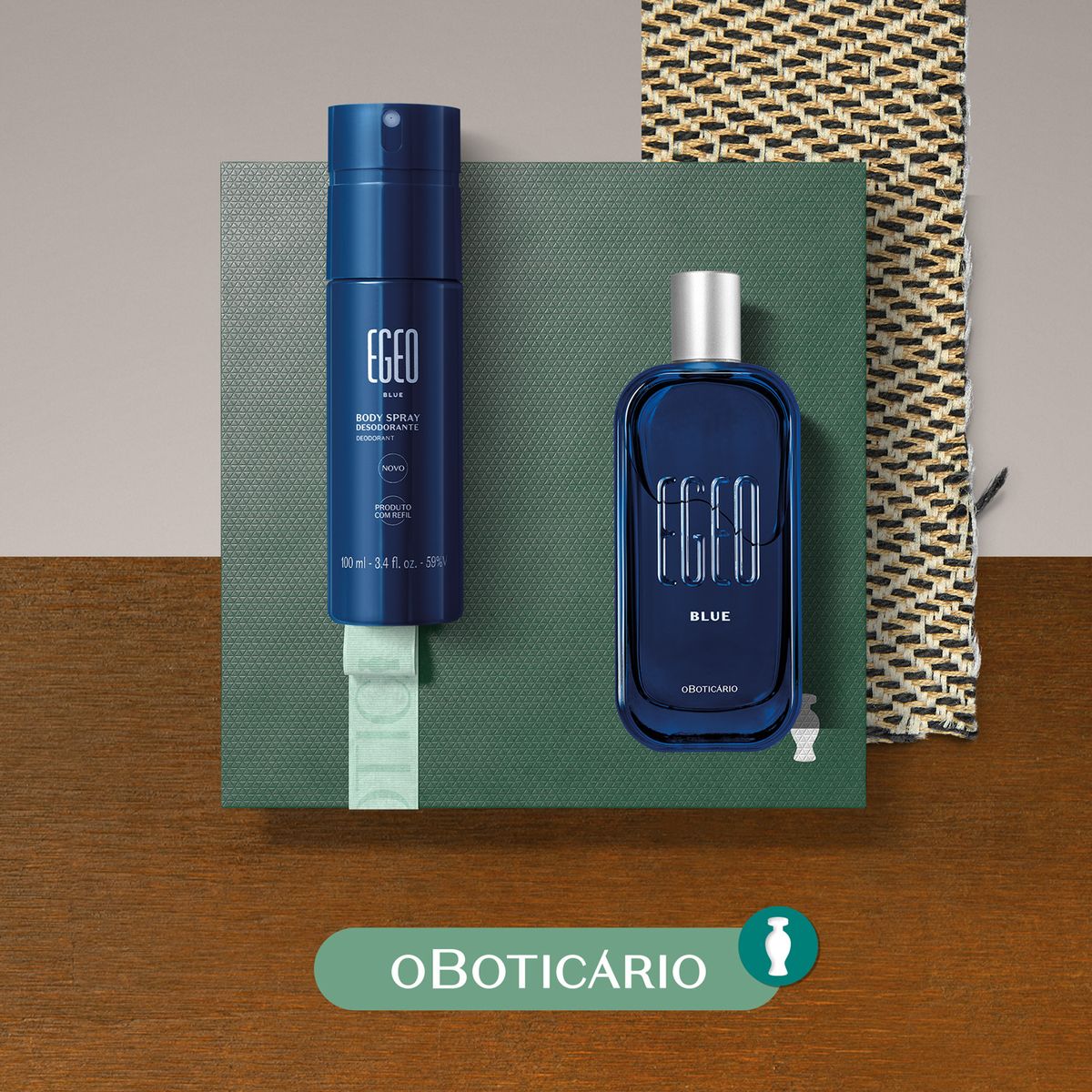 EGEO - Set de Perfume Hombre Egeo O Boticario Incluye: 2 productos 
