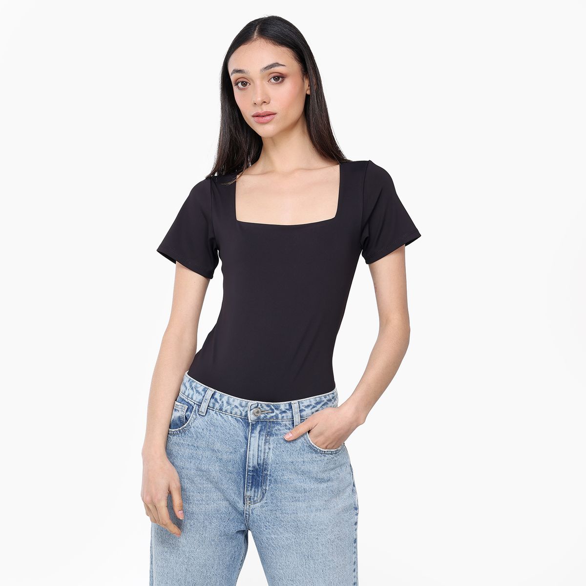 MOSSIMO - Body Mujer Manga corta Mossimo