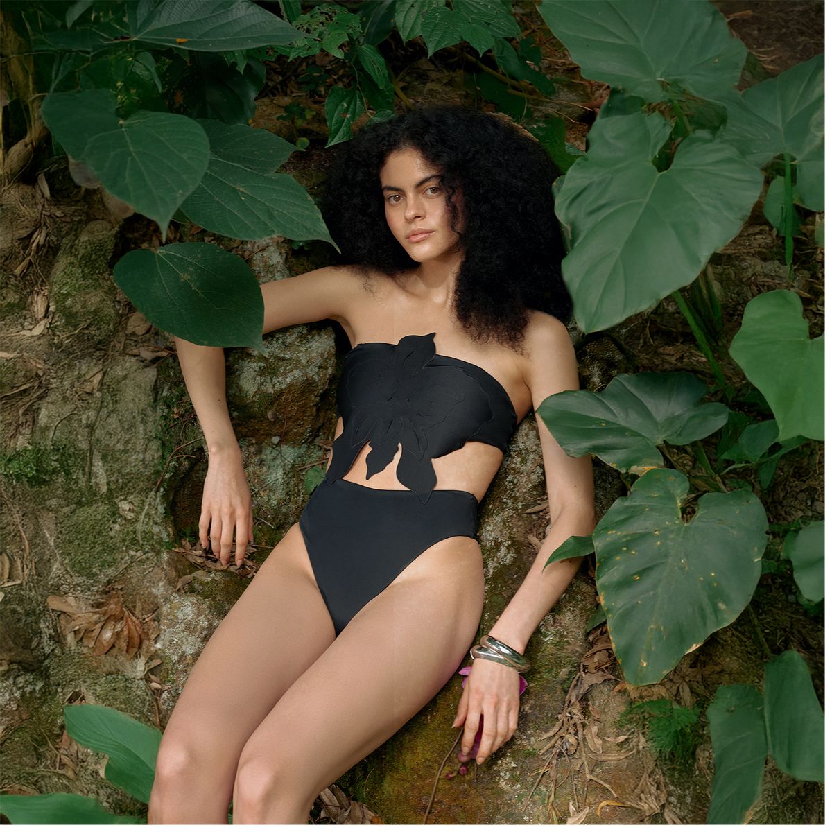 BAHIA MARIA X FALABELLA - Top de vestido de baño Floron Bahia Maria x Falabella