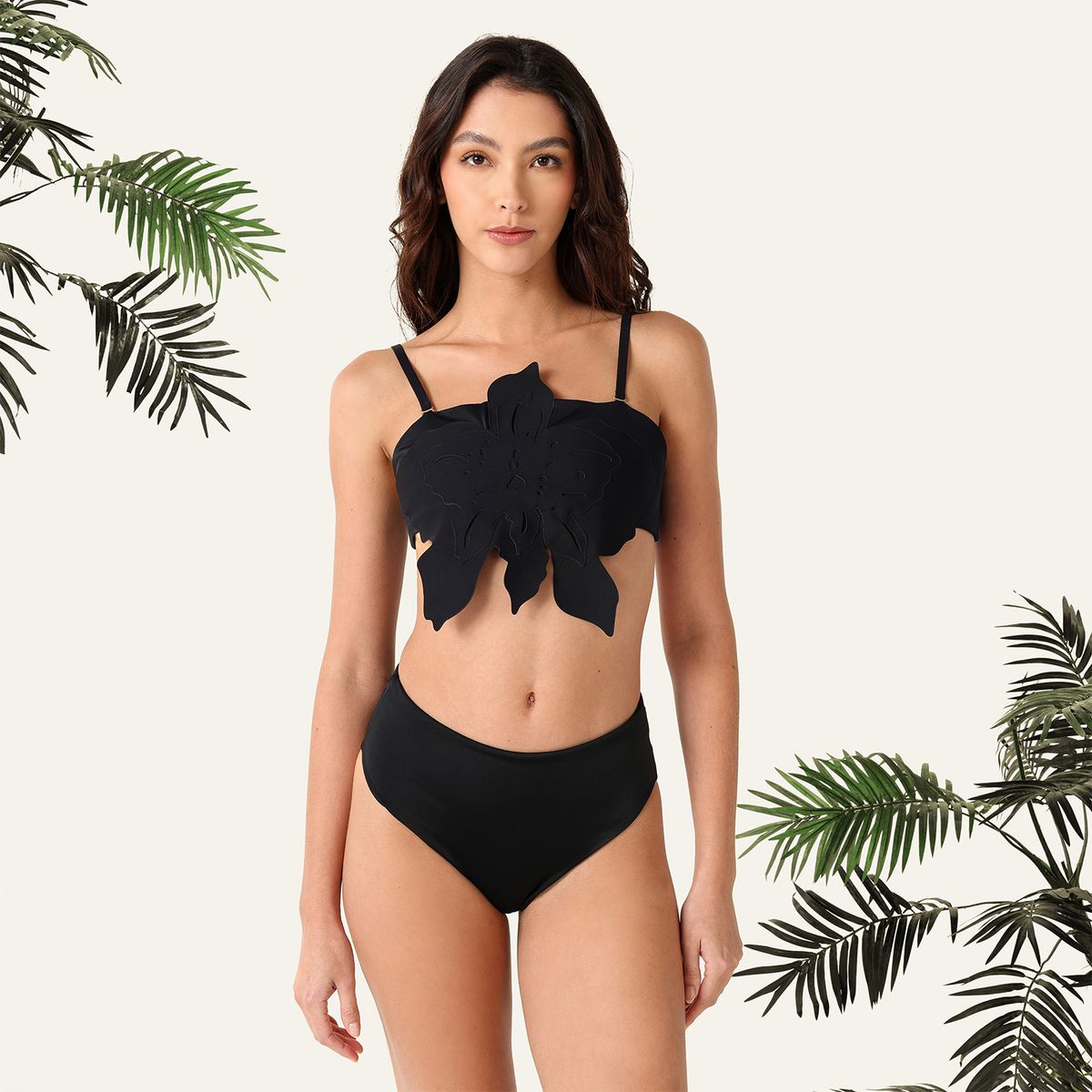 BAHIA MARIA X FALABELLA - Top de vestido de baño Floron Bahia Maria x Falabella