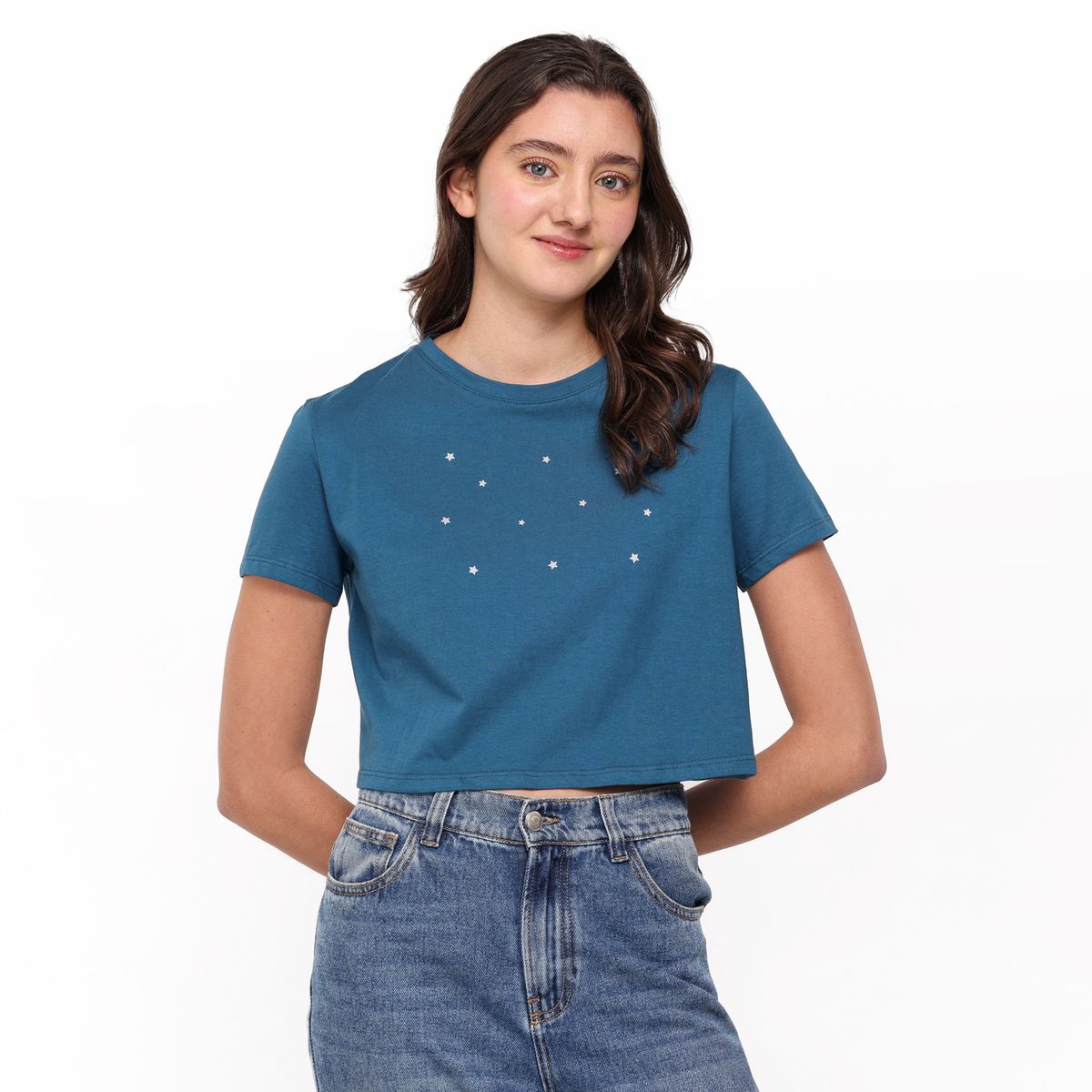 ELV - Camiseta Niña con Estampado Print Manga corta ELV