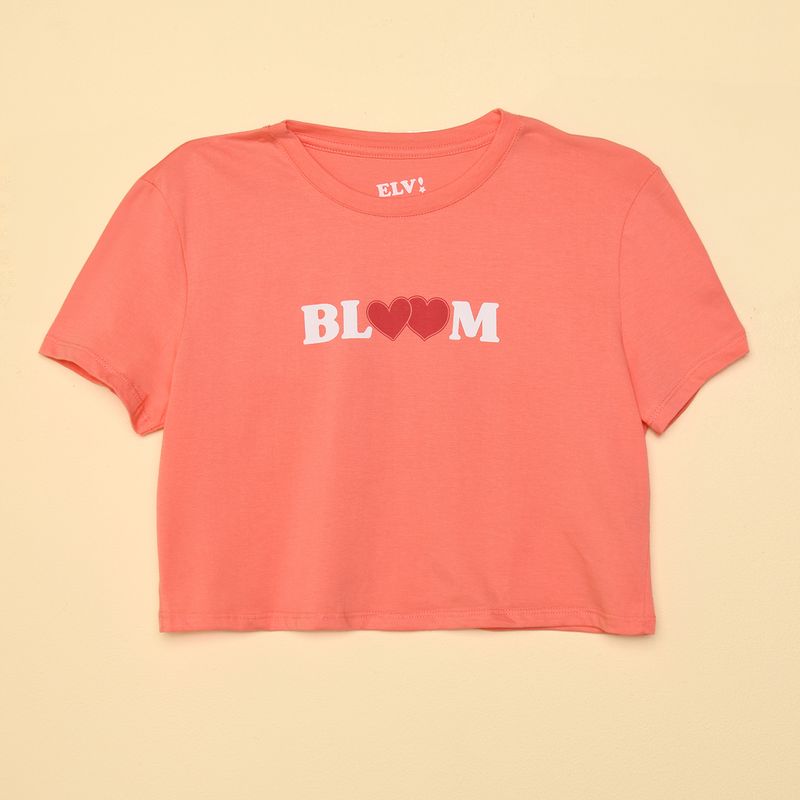ELV - Camiseta Niña con Estampado Print Manga corta ELV