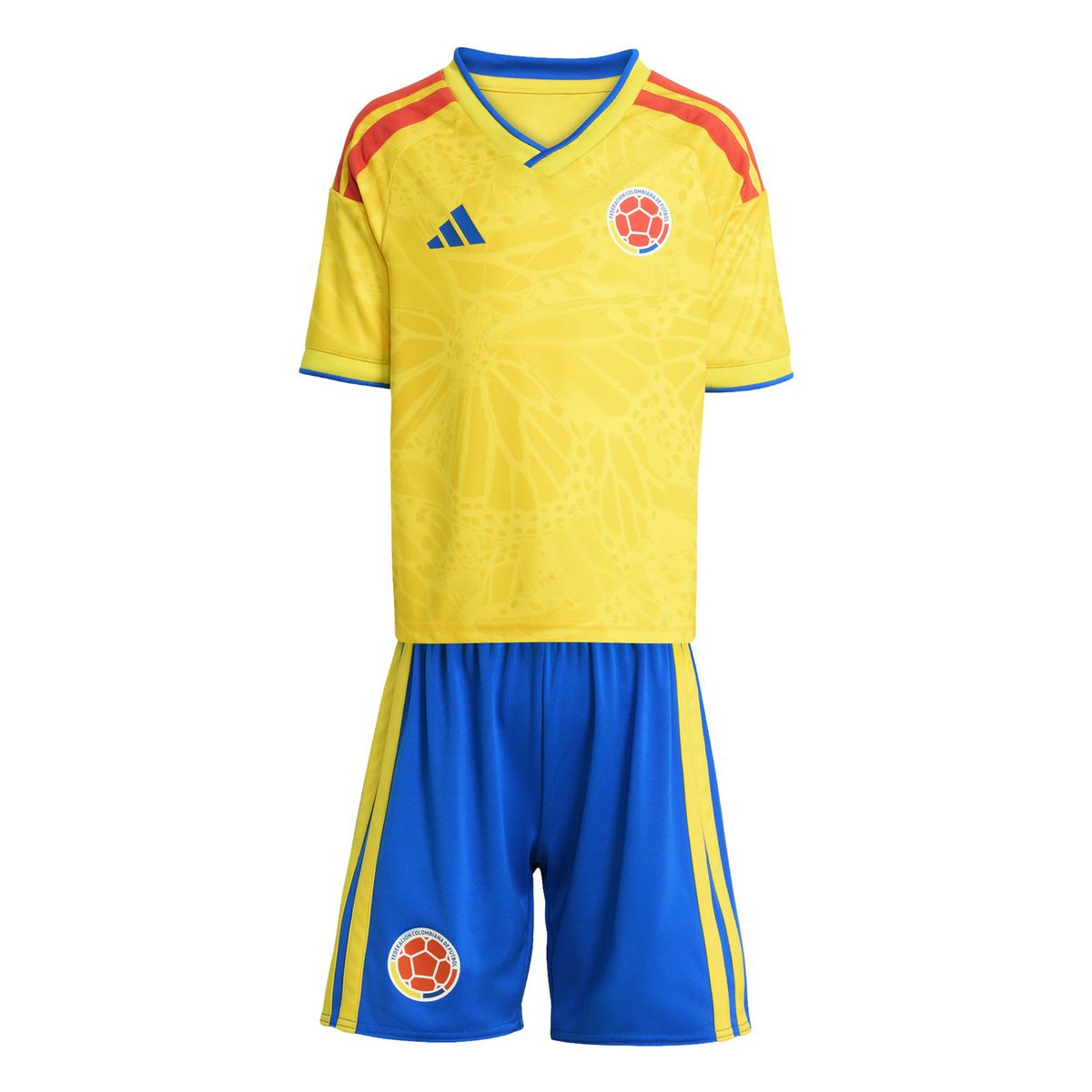 ADIDAS -  Set Camiseta manga corta + Pantaloneta para Unisex niño Futbol Seleccion Colombia Mundial 2026