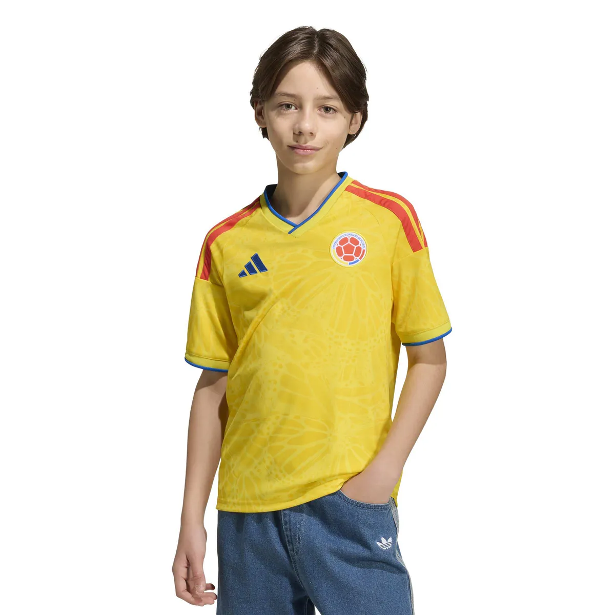 ADIDAS - Camiseta de fútbol Selección Colombia 26 Niño Unisex Adidas
