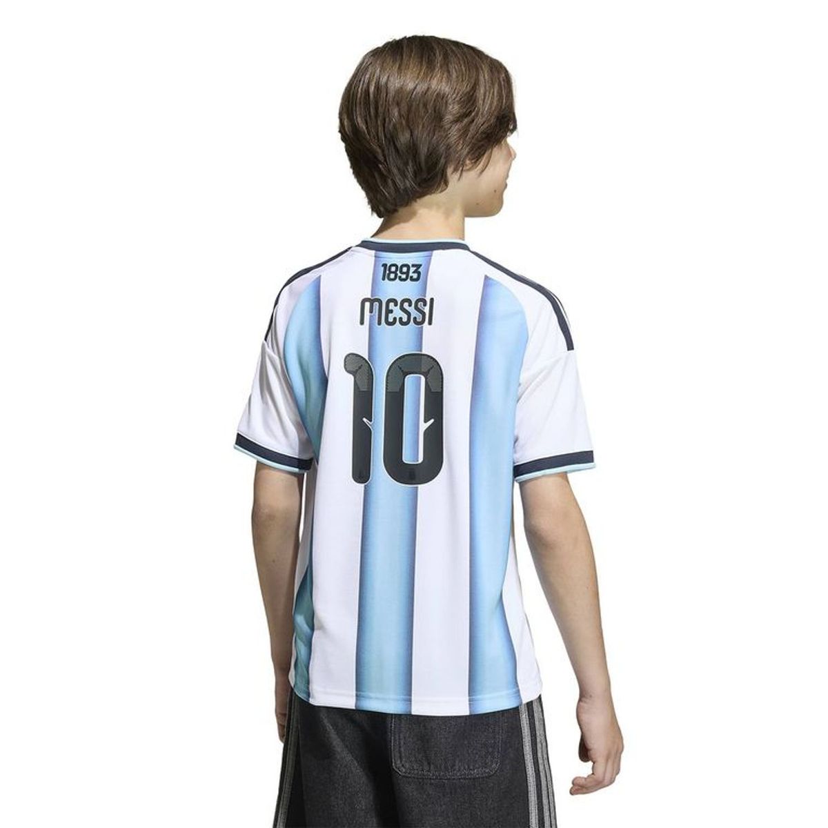 ADIDAS - Camiseta de fútbol Unisex niño con Logo Manga corta Adidas