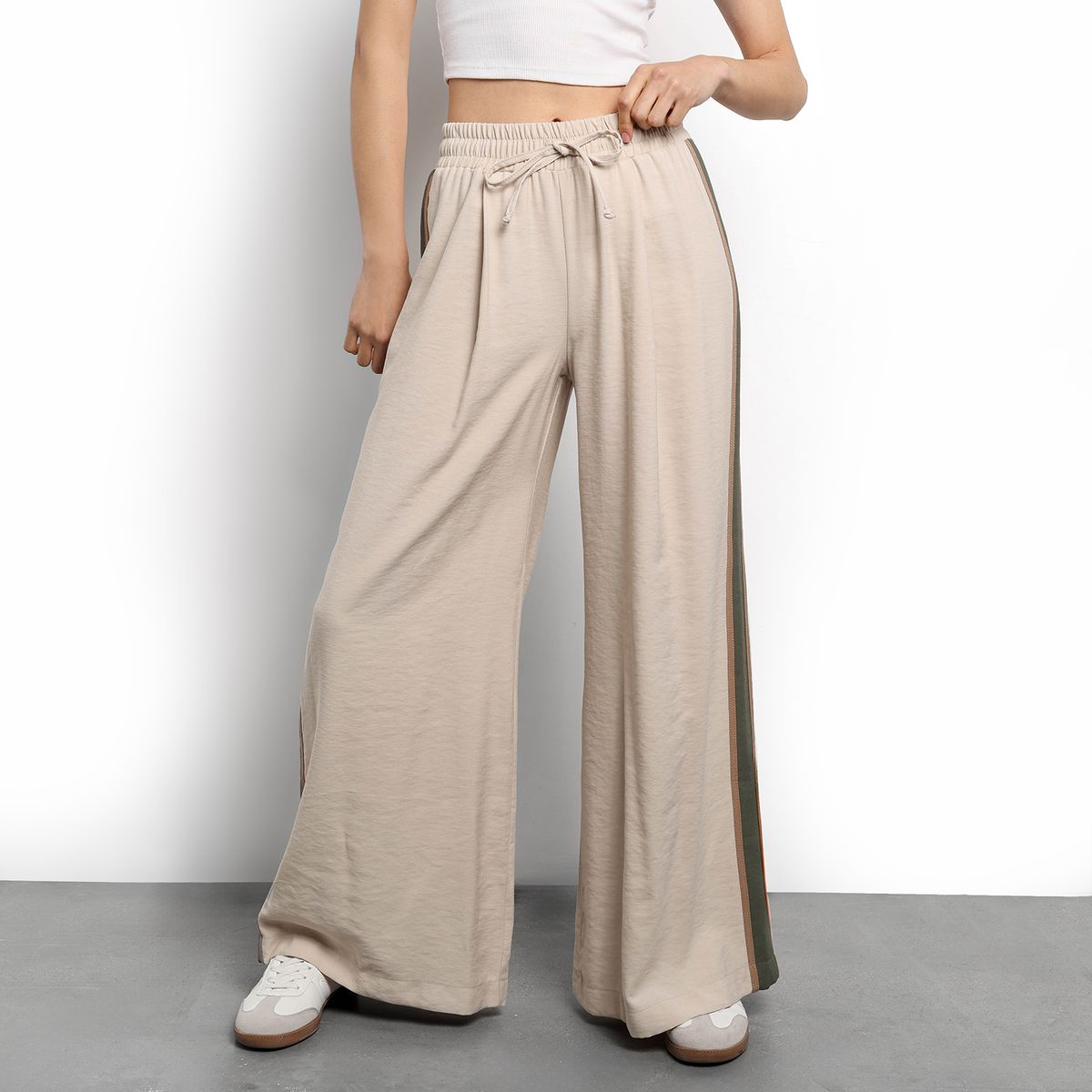 DENIMLAB - Pantalón Recto Mujer Tiro alto Denimlab