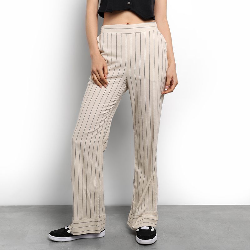 DENIMLAB - Pantalón Recto Mujer Tiro alto Denimlab