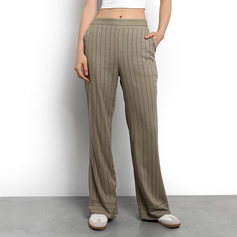 DENIMLAB - Pantalón Recto Mujer Tiro alto Denimlab