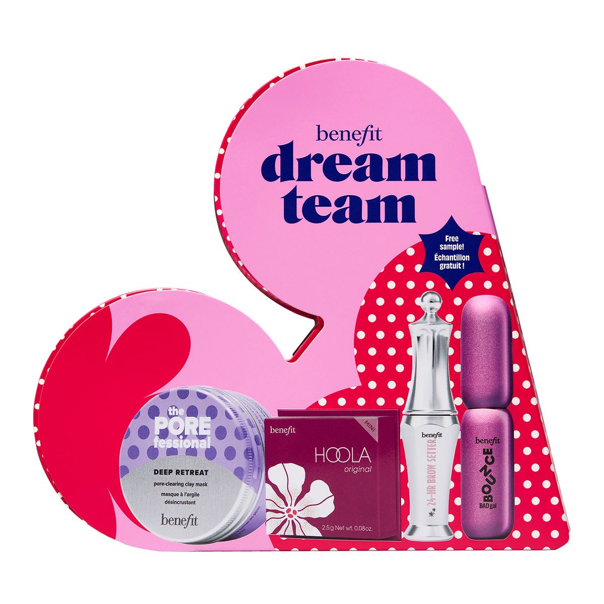 BENEFIT - Set de Pestañina Kit Dream Team Incluye 4 Productos 