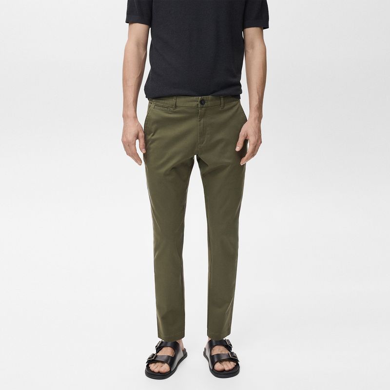  - Pantalón de drill Hombre Tapered de Algodón HE