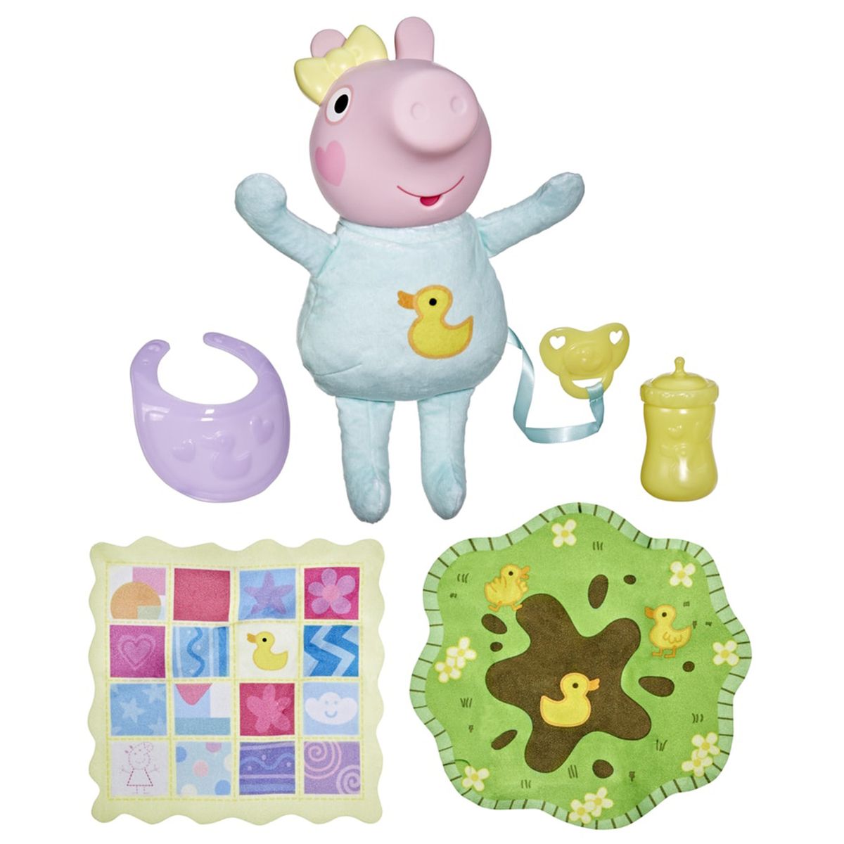 PEPPA PIG - Muñeca Peppa Pig: Evie Gruñidos y Abrazos