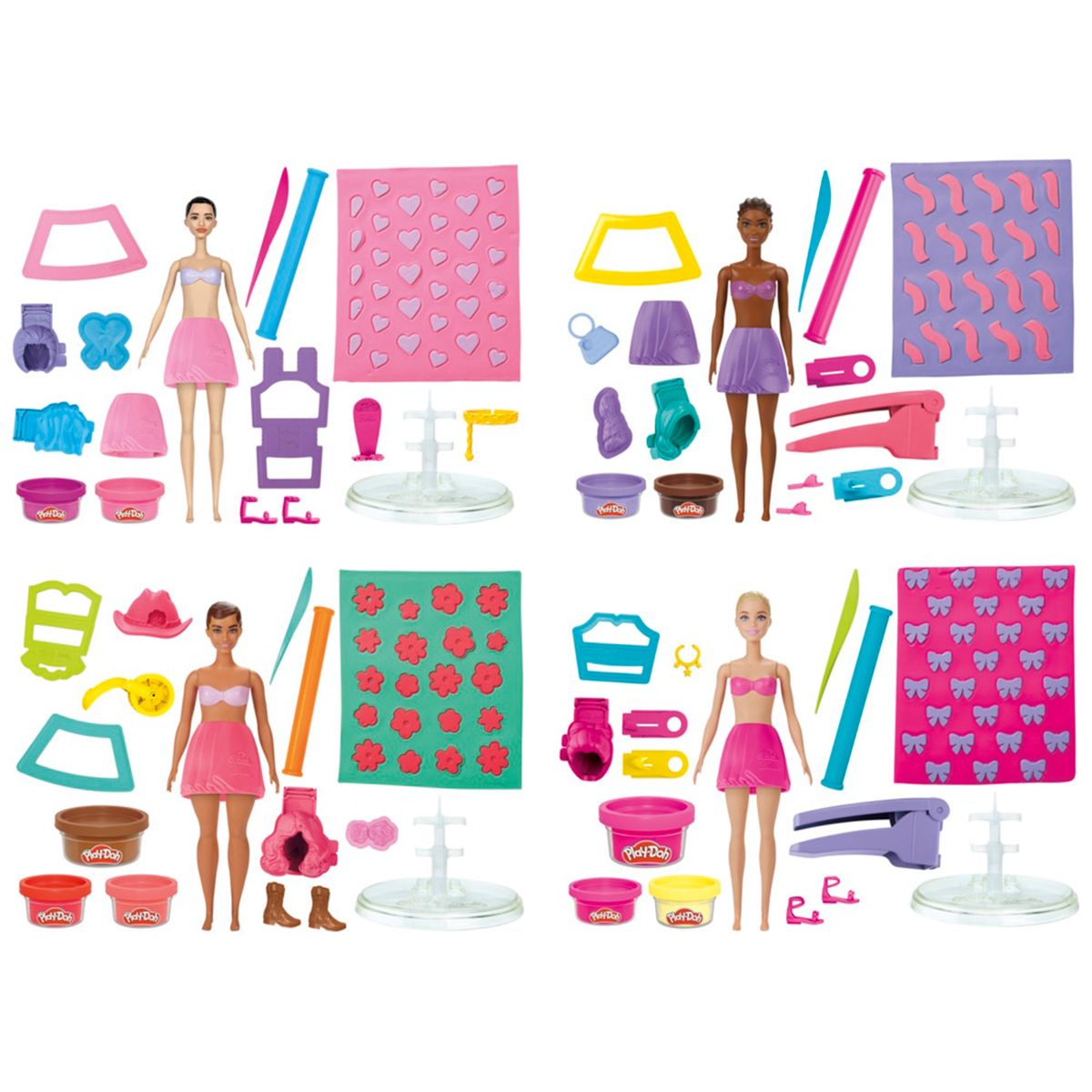 PLAY DOH - Muñeca Play-Doh: muñecas Barbie. Surtido