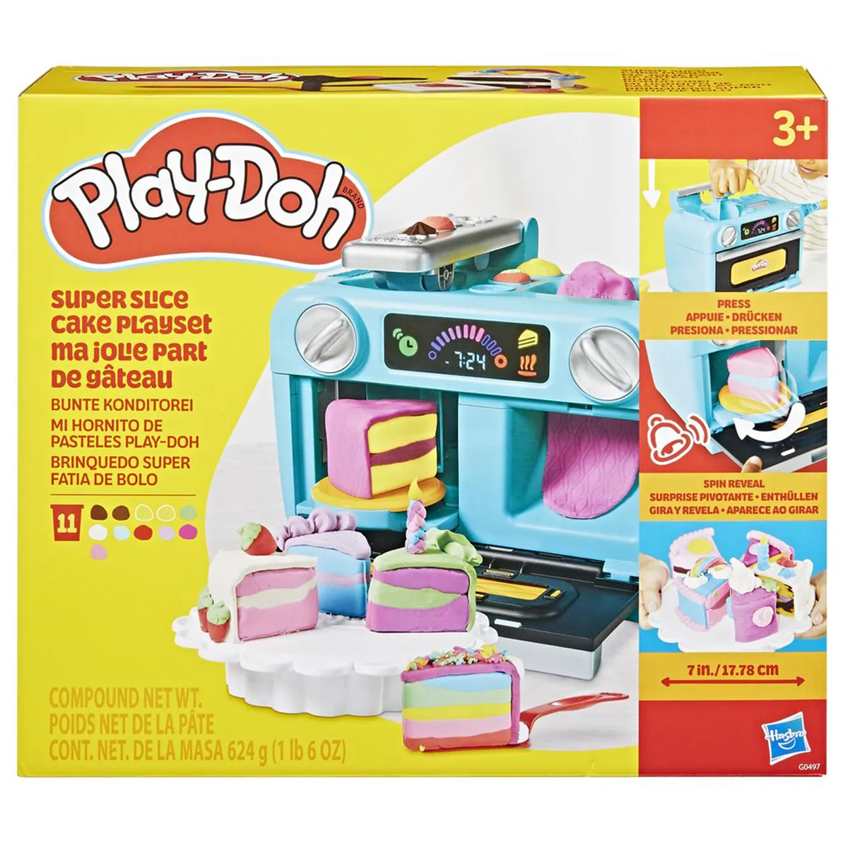 HASBRO - Play-Doh: Mi hornito de pasteles 