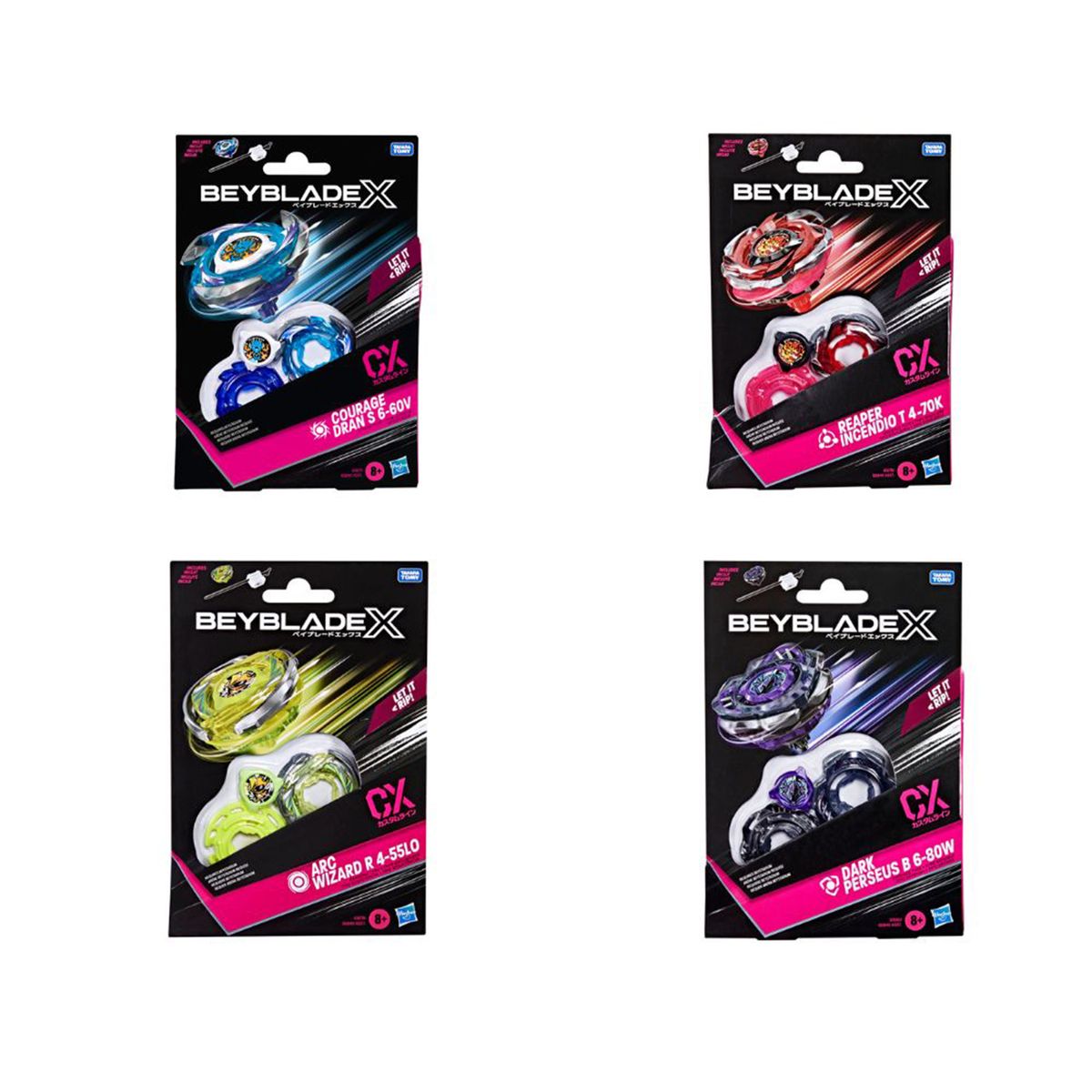 HASBRO - Juguete Beyblade:Kit iniciales X y CX. Surtido