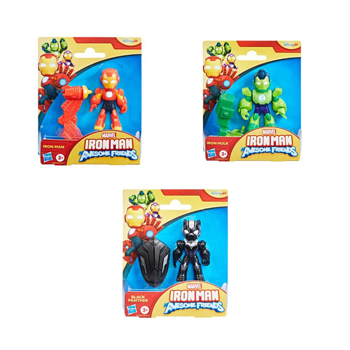 HASBRO - Juguete: Iron Man Marvel y sus Amigos Figuras y  Accesorios. Surtido