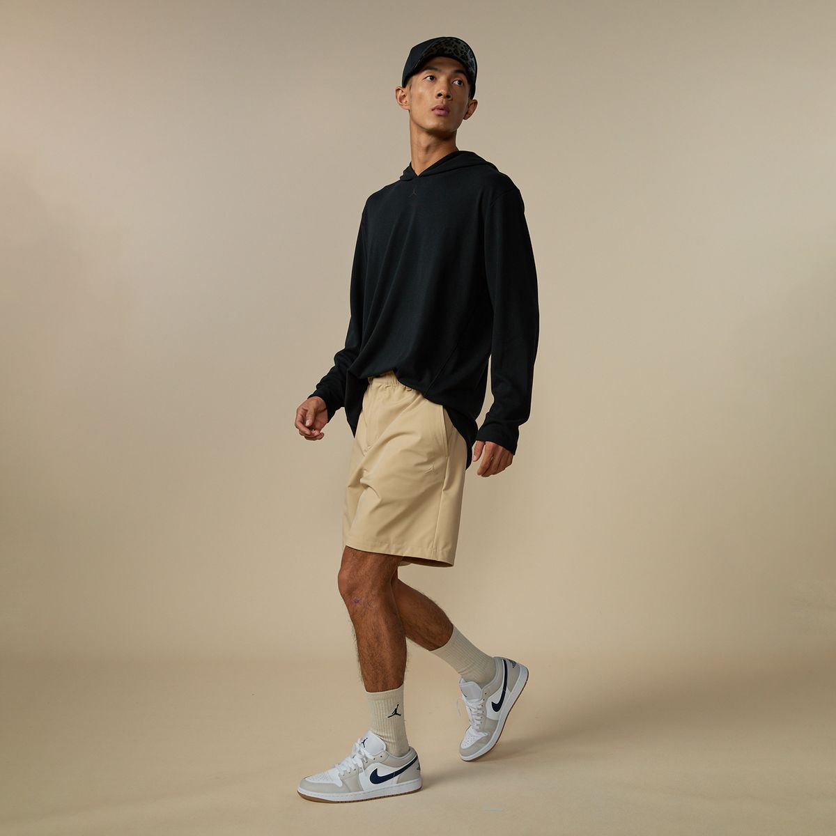 NIKE - Tenis Nike Moda Air Jordan 1 Low Hombre Blancos